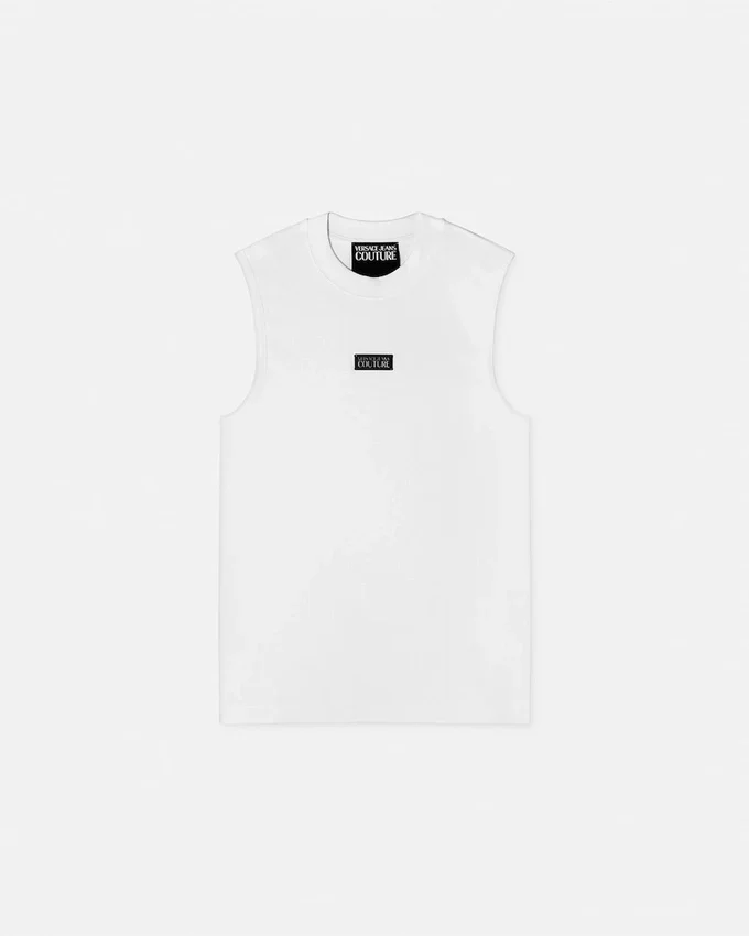 Logo Slim-Fit Ribbed Tank Top Logo Slim-Fit Ribbed Tank Top