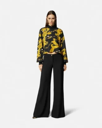 Logo Wide Pants