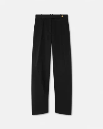 Low-Waist Baggy Gabardine Pants