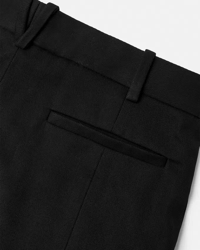 Low-Waist Baggy Gabardine Pants Low-Waist Baggy Gabardine Pants