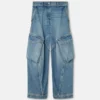 Low-Waist Cargo Jeans Low-Waist Cargo Jeans