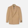 Mélange Wool Double-Breasted Blazer Mélange Wool Double-Breasted Blazer