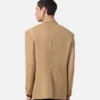 Mélange Wool Double-Breasted Blazer Mélange Wool Double-Breasted Blazer