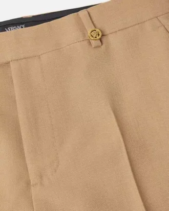 M&eacute;lange Wool Formal Pants