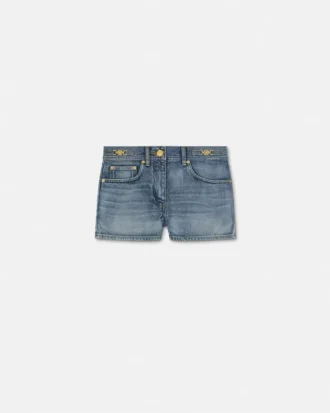 Made in Japan Mid-Rise Denim Shorts