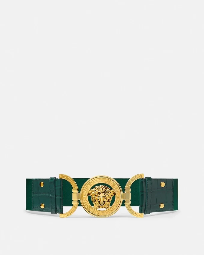 Medusa ’95 Croc-Effect Belt 6 cm Medusa ’95 Croc-Effect Belt 6 cm