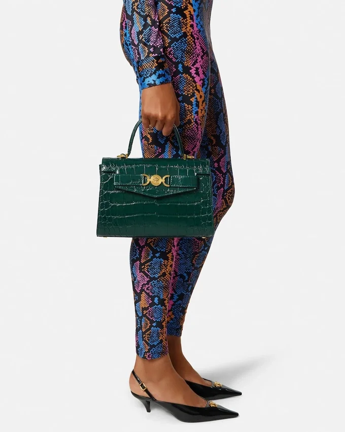 Medusa ’95 Croc-Effect Top-Handle Medusa ’95 Croc-Effect Top-Handle