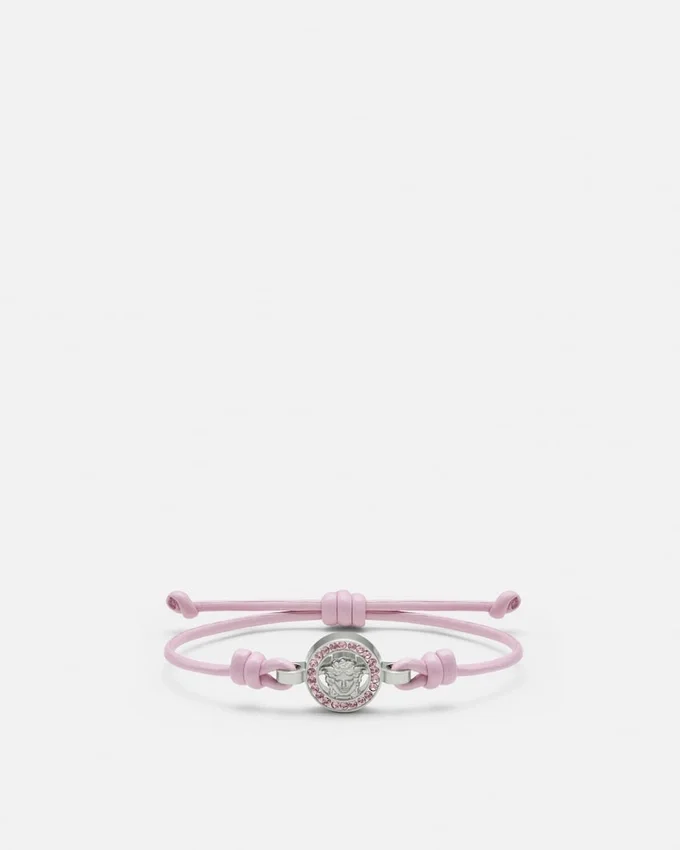 Medusa ’95 Crystal Leather Bracelet Medusa ’95 Crystal Leather Bracelet