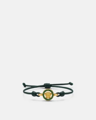 Medusa ’95 Crystal Leather Bracelet Medusa ’95 Crystal Leather Bracelet