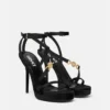 Medusa ’95 Embellished Satin Sandals 115 mm Medusa ’95 Embellished Satin Sandals 115 mm