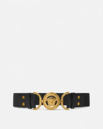 Medusa ’95 Leather Belt 4 cm
