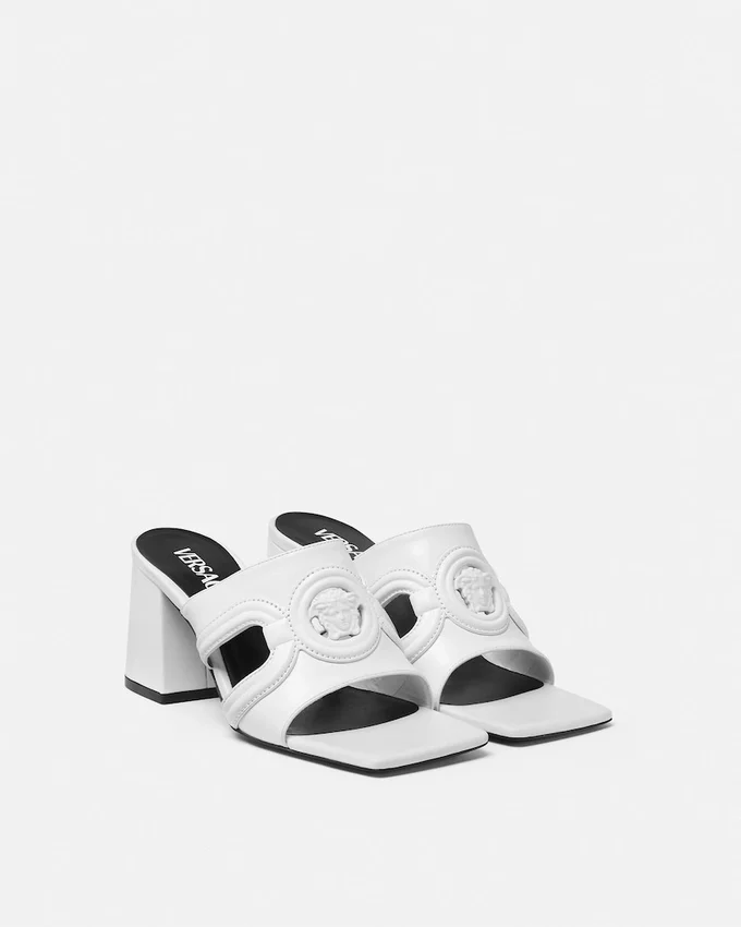 Medusa ’95 Leather Mules 70 mm Medusa ’95 Leather Mules 70 mm
