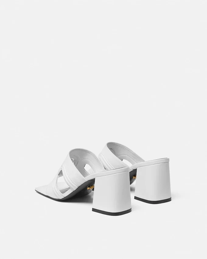 Medusa ’95 Leather Mules 70 mm Medusa ’95 Leather Mules 70 mm