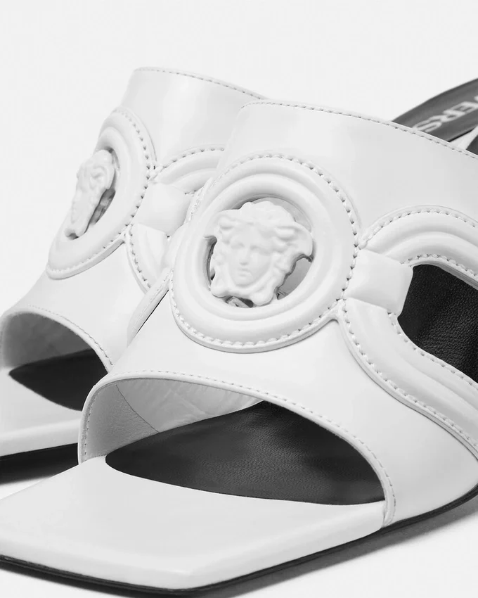 Medusa ’95 Leather Mules 70 mm Medusa ’95 Leather Mules 70 mm