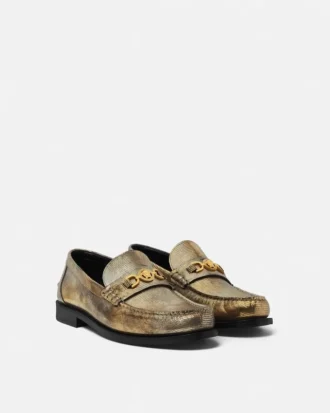 Medusa ’95 Lizard-Effect Loafers