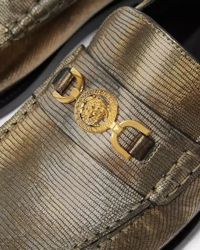 Medusa ’95 Lizard-Effect Loafers Medusa ’95 Lizard-Effect Loafers