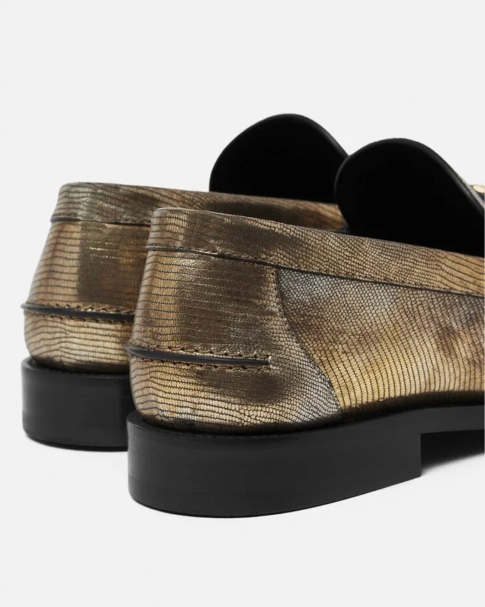 Medusa ’95 Lizard-Effect Loafers Medusa ’95 Lizard-Effect Loafers