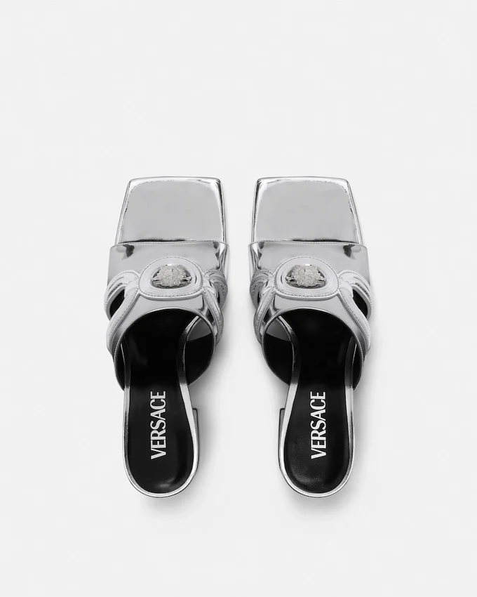 Medusa ’95 Metallic Mules 70 mm Medusa ’95 Metallic Mules 70 mm