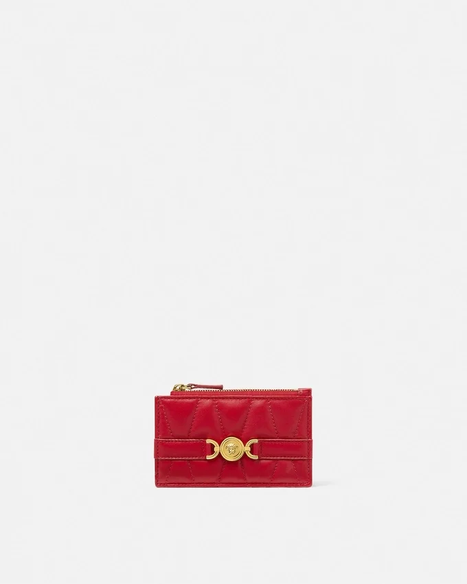 Medusa ’95 Quilted Nappa Card Holder Medusa ’95 Quilted Nappa Card Holder