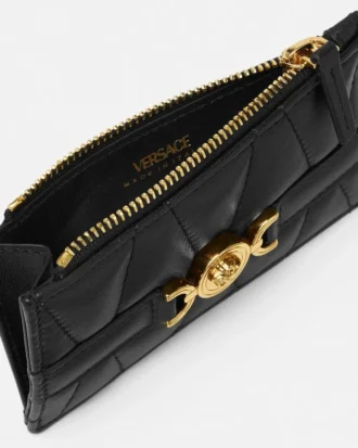 Medusa ’95 Quilted Nappa Card Holder