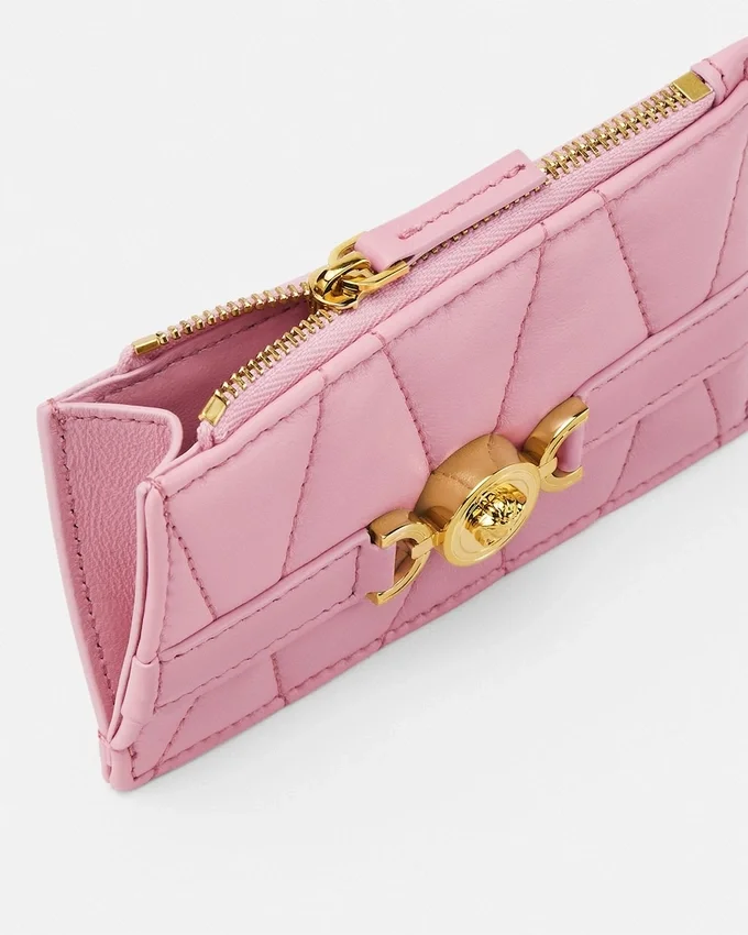 Medusa ’95 Quilted Nappa Card Holder Medusa ’95 Quilted Nappa Card Holder