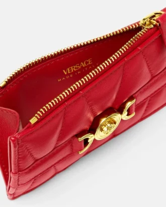 Medusa ’95 Quilted Nappa Card Holder