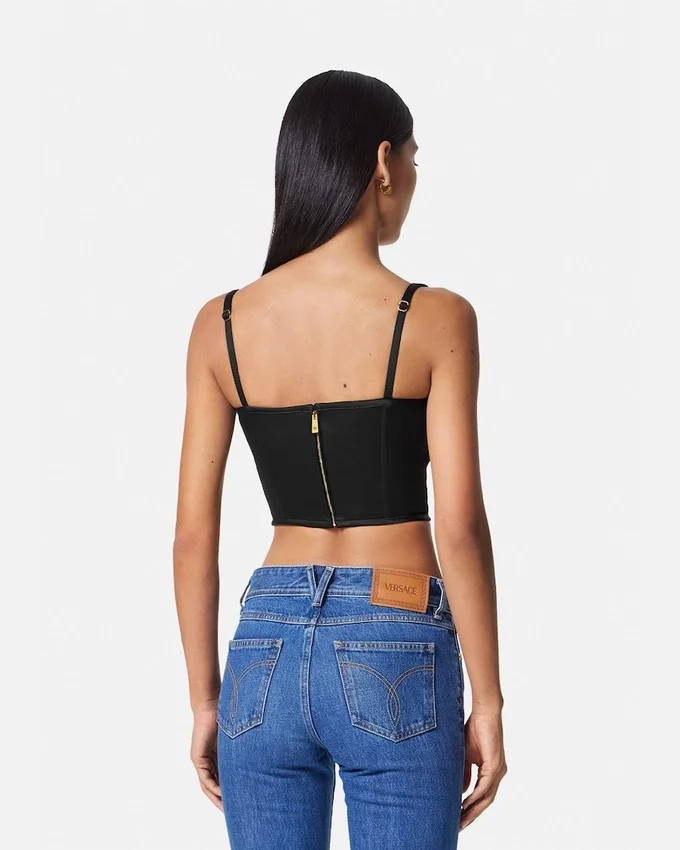 Medusa ’95 Satin Corset Top Medusa ’95 Satin Corset Top