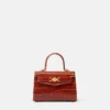 Medusa ’95 Small Croc-Effect Top-Handle Medusa ’95 Small Croc-Effect Top-Handle
