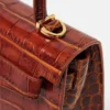 Medusa ’95 Small Croc-Effect Top-Handle Medusa ’95 Small Croc-Effect Top-Handle