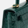 Medusa ’95 Small Croc-Effect Top-Handle Medusa ’95 Small Croc-Effect Top-Handle