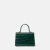 Medusa ’95 Small Croc-Effect Top-Handle Medusa ’95 Small Croc-Effect Top-Handle