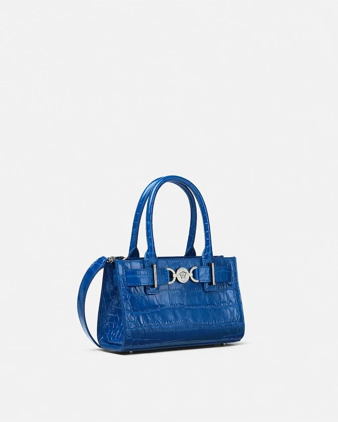 Medusa ’95 Small Croc-Effect Tote Medusa ’95 Small Croc-Effect Tote