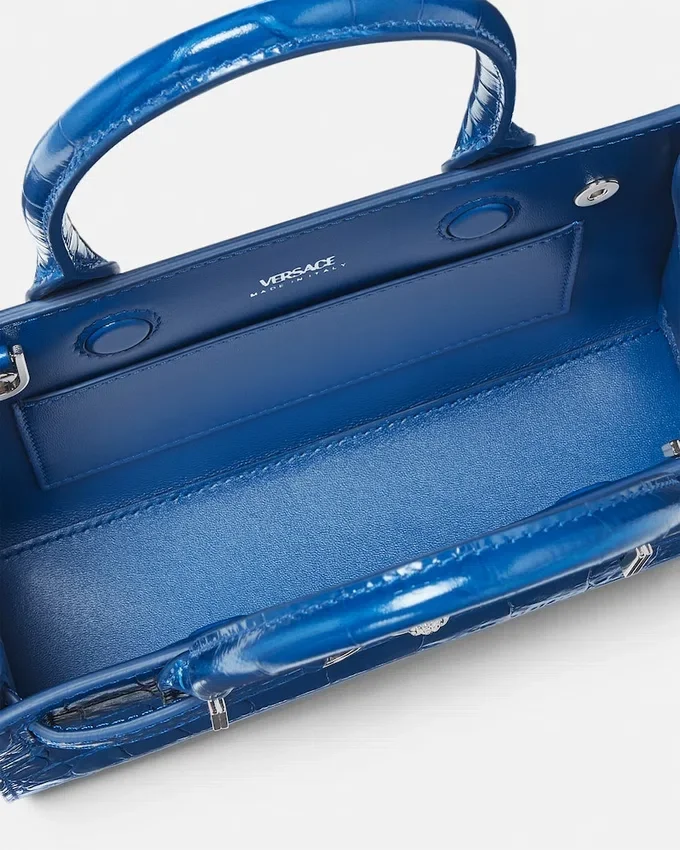 Medusa ’95 Small Croc-Effect Tote Medusa ’95 Small Croc-Effect Tote