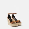 Medusa ’95 Suede Wedge Sandals 120 mm Medusa ’95 Suede Wedge Sandals 120 mm