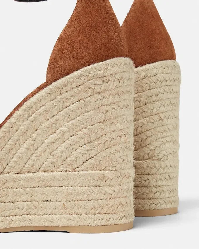 Medusa ’95 Suede Wedge Sandals 120 mm Medusa ’95 Suede Wedge Sandals 120 mm