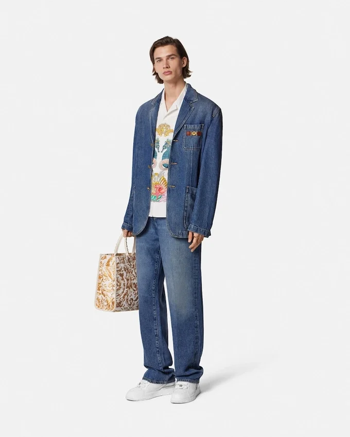 Medusa Biggie Denim Jacket Medusa Biggie Denim Jacket