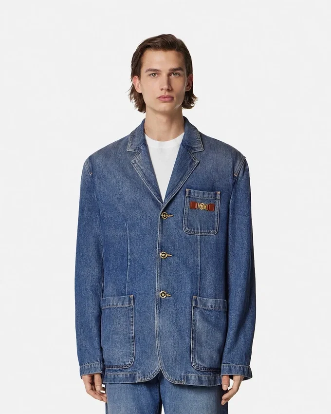 Medusa Biggie Denim Jacket Medusa Biggie Denim Jacket