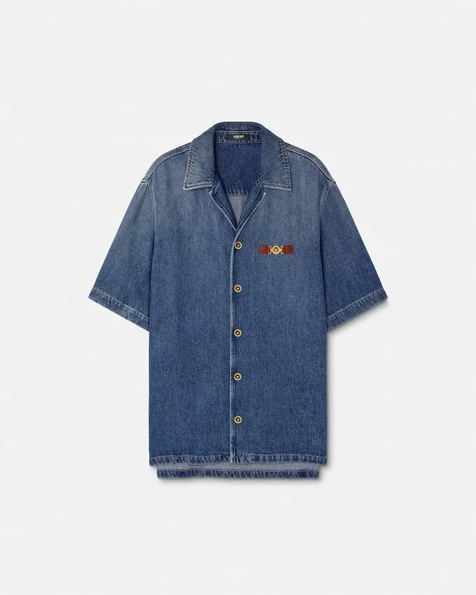 Medusa Biggie Denim Shirt Medusa Biggie Denim Shirt