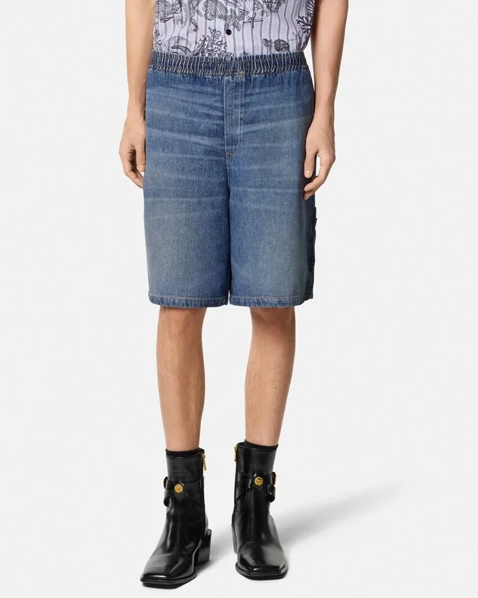 Medusa Biggie Denim Shorts Medusa Biggie Denim Shorts