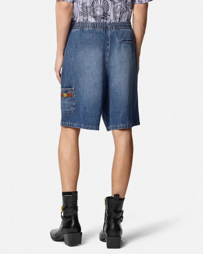 Medusa Biggie Denim Shorts Medusa Biggie Denim Shorts