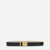 Medusa Biggie Embellished Croc-Effect Belt 3 cm Medusa Biggie Embellished Croc-Effect Belt 3 cm