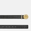 Medusa Biggie Embellished Croc-Effect Belt 3 cm Medusa Biggie Embellished Croc-Effect Belt 3 cm