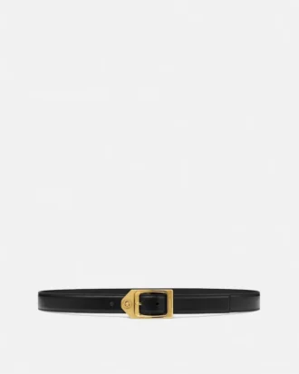 Medusa Biggie Leather Belt 3 cm