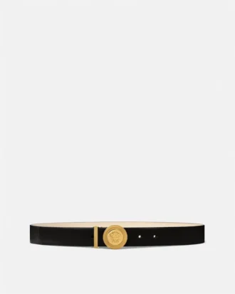 Medusa Biggie Leather Belt 3 cm