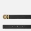 Medusa Biggie Leather Belt 4 cm Medusa Biggie Leather Belt 4 cm