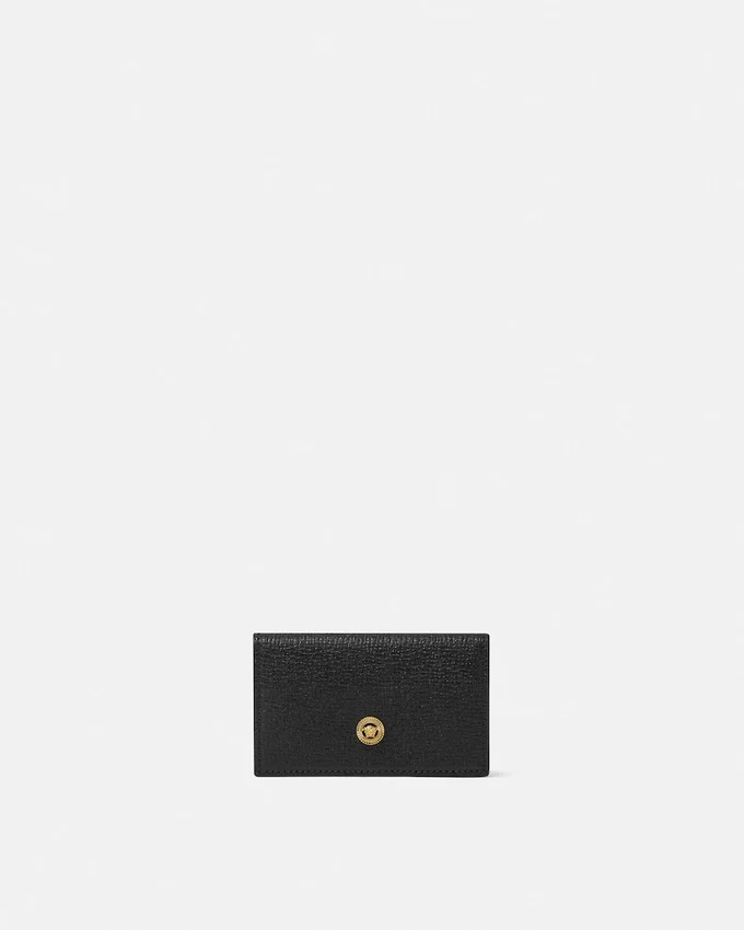 Medusa Biggie Leather Card Holder Medusa Biggie Leather Card Holder