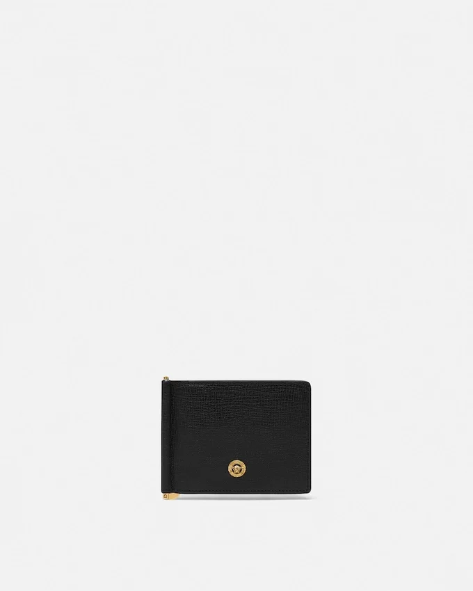 Medusa Biggie Leather Clip Wallet Medusa Biggie Leather Clip Wallet