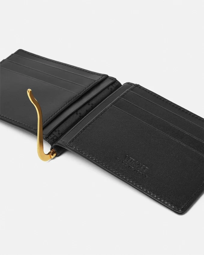 Medusa Biggie Leather Clip Wallet Medusa Biggie Leather Clip Wallet