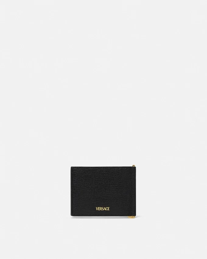 Medusa Biggie Leather Clip Wallet Medusa Biggie Leather Clip Wallet
