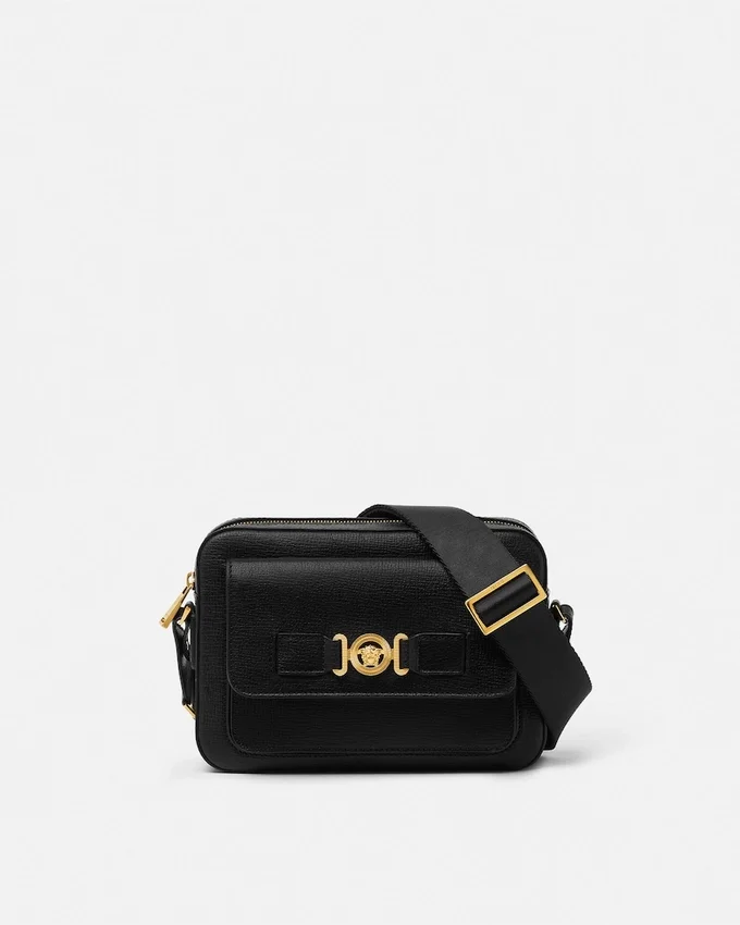 Medusa Biggie Leather Messenger Bag Medusa Biggie Leather Messenger Bag